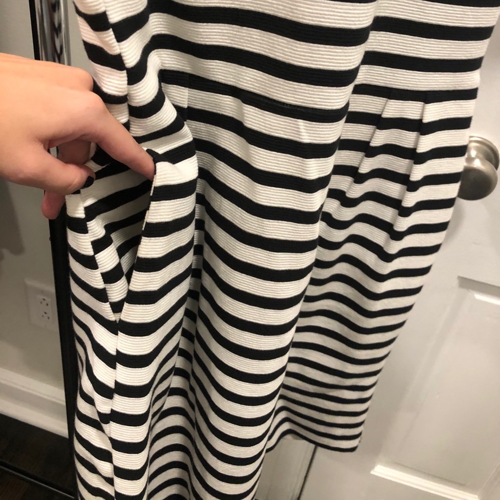 Maison Jules Striped Short Sleeve Dress - Picture 3 of 6